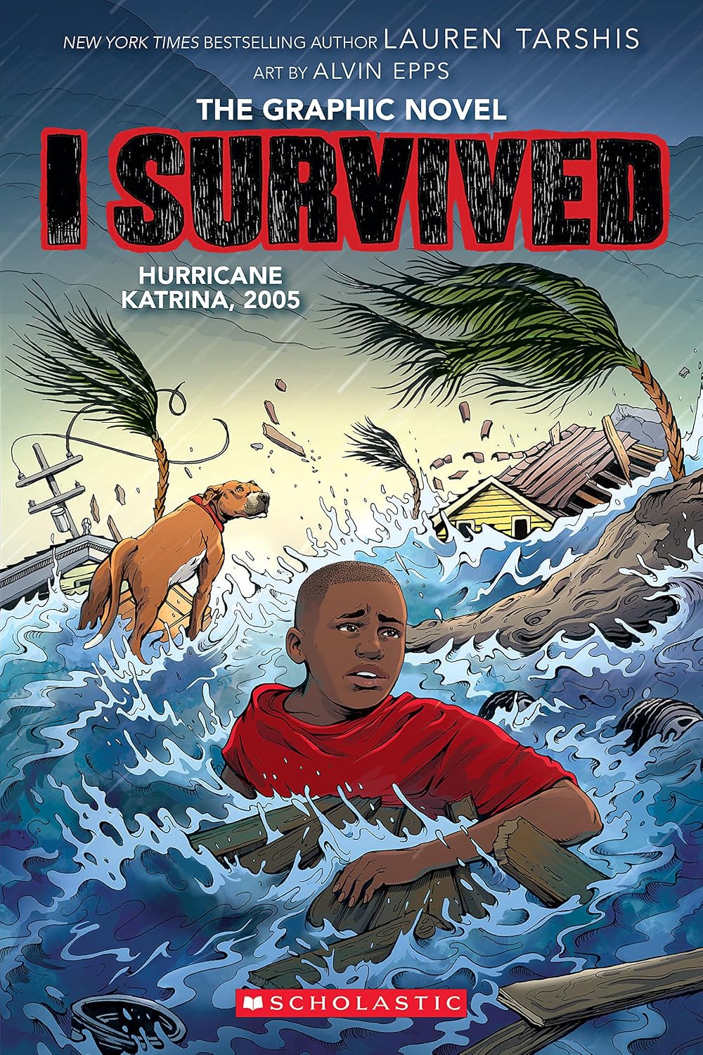Cover of I Survived Hurricane Katrina, 2005 (Graphic Novel)