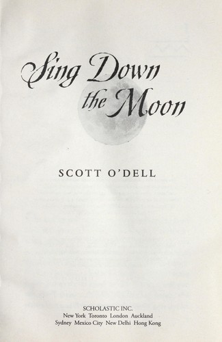 Cover of Sing Down the Moon
