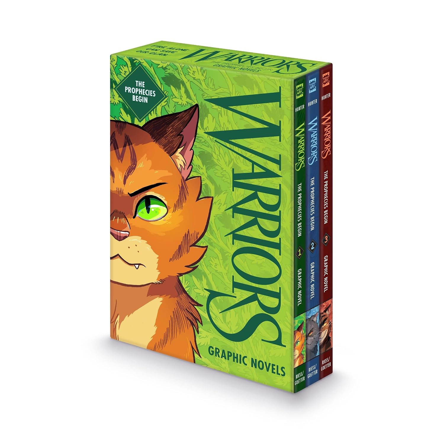 Cover of Warriors Graphic Novel